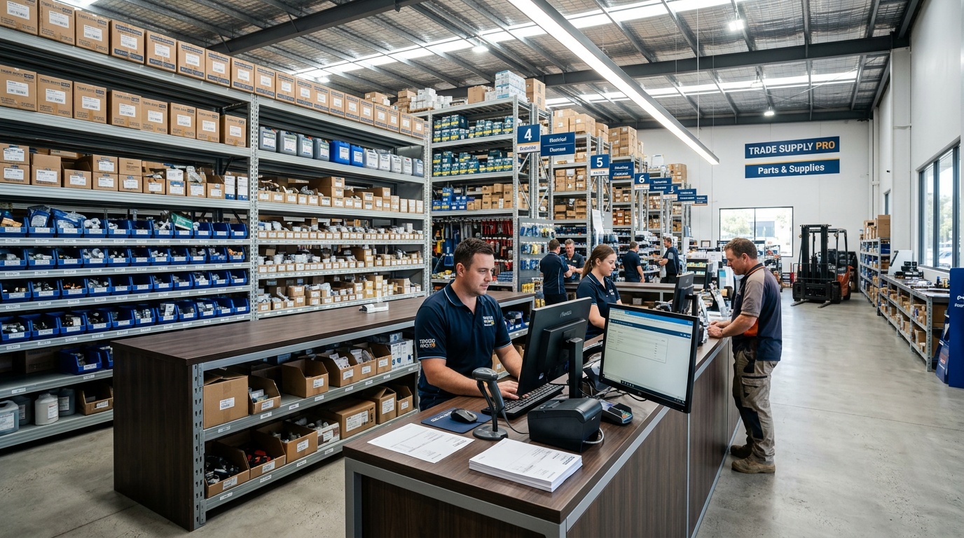 Trade supply warehouse